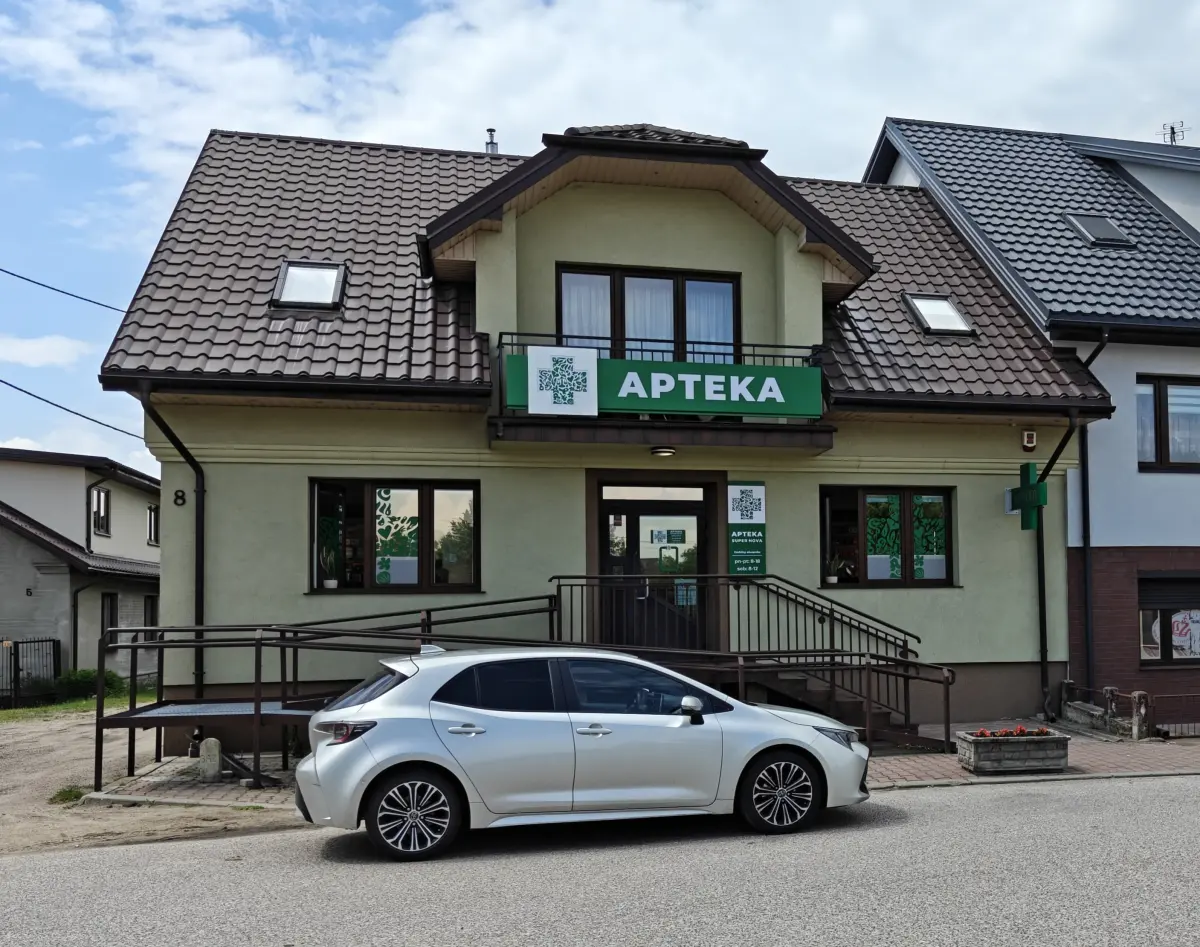 Tło wizytówki APTEKA SUPER NOVA