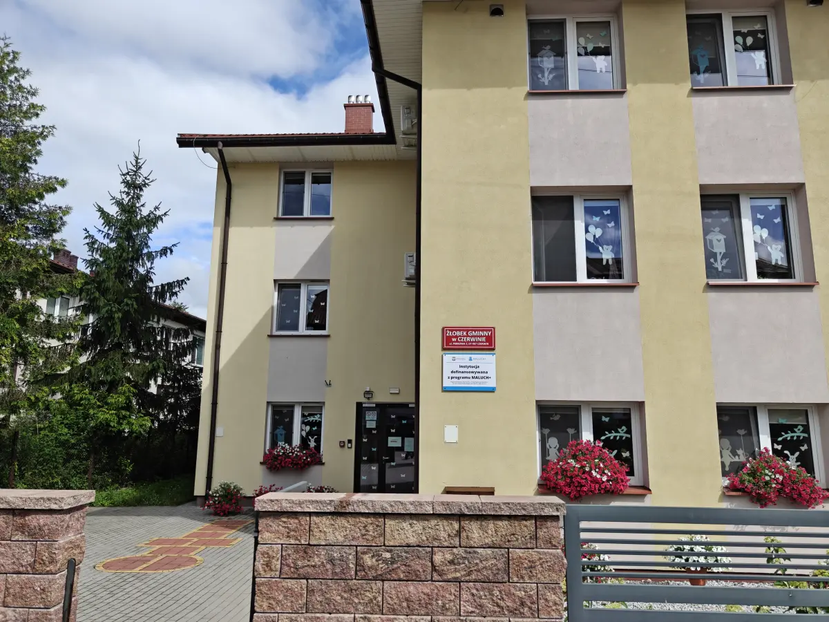 Tło wizytówki Żłobek Gminny w Czerwinie